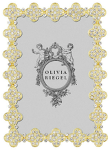 Olivia Riegel Gold Pavé Clover Frame ~Choose Your Size!