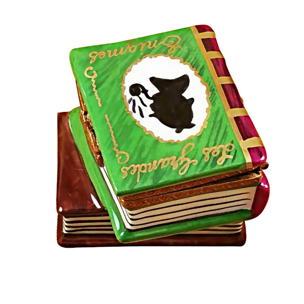 Rochard Limoges Sherlock Holmes Books Trinket Box