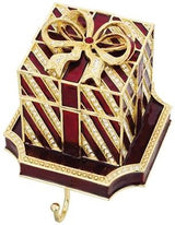 Olivia Riegel Stocking Holder Gift Box~ Red, Green or White Choose Colors!!