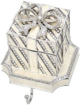 Olivia Riegel Stocking Holder Gift Box~ Red, Green or White Choose Colors!!