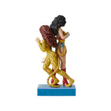 Wonder Woman vs Cheetah DC Comics Figurine Jim Shore Enesco 8.5"