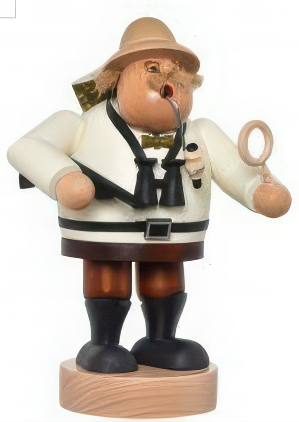 German Incense Smoker KWO Explorer Handmade Wood