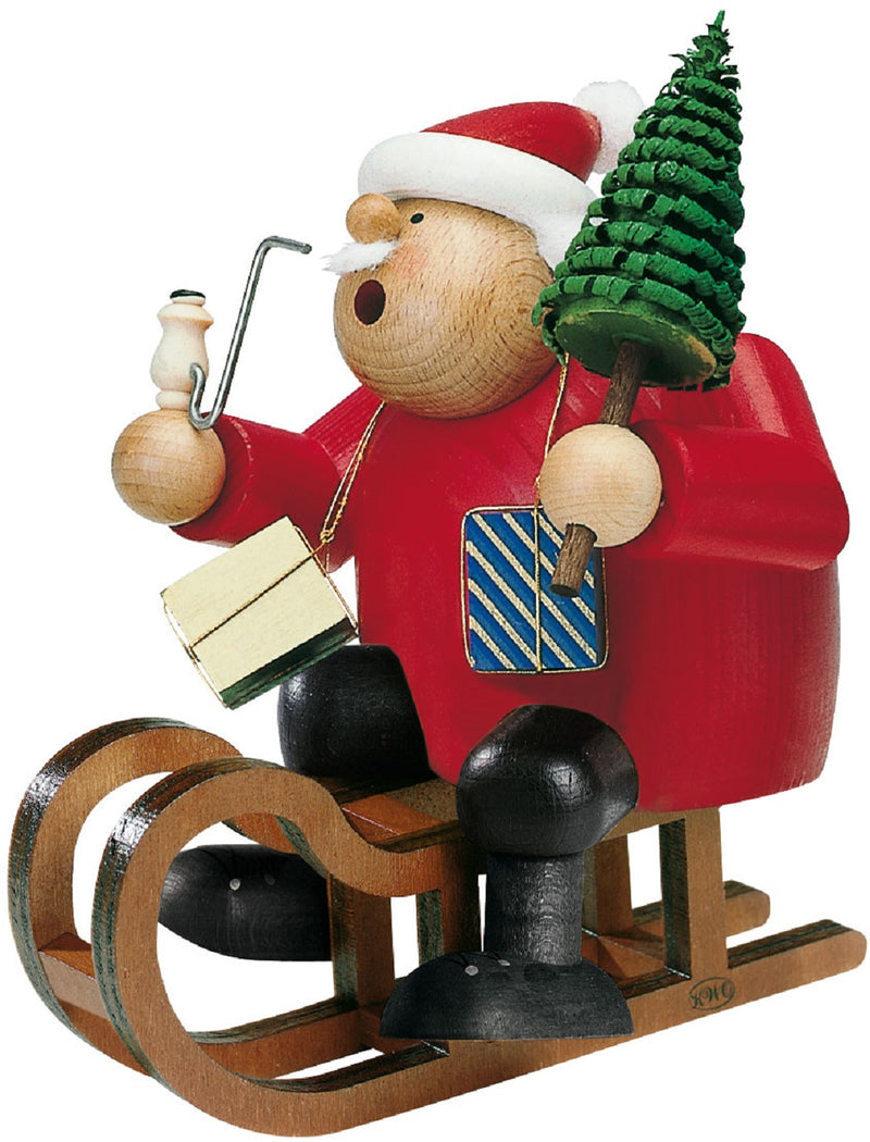 KWO Incense Smoker Santa Claus with Sleigh