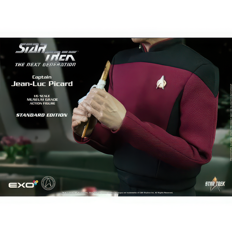 Star Trek TNG Jean Luc Picard Standard 1:6 One Action Figure Exo-6