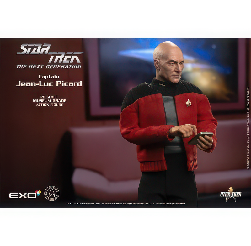 Star Trek TNG Jean Luc Picard Standard 1:6 One Action Figure Exo-6