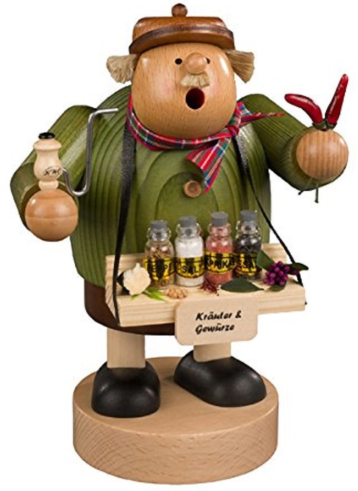 German Incense Smoker KWO Spice Trader Handmade Wood