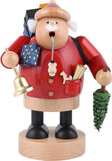 German Incense Smoker KWO Father Christmas Handmade Wood