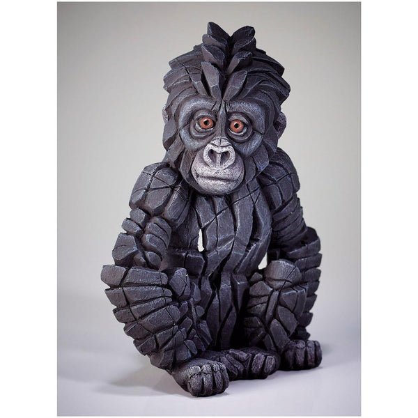 Baby Gorilla Figure Enesco Edge by Matt Buckley 9"
