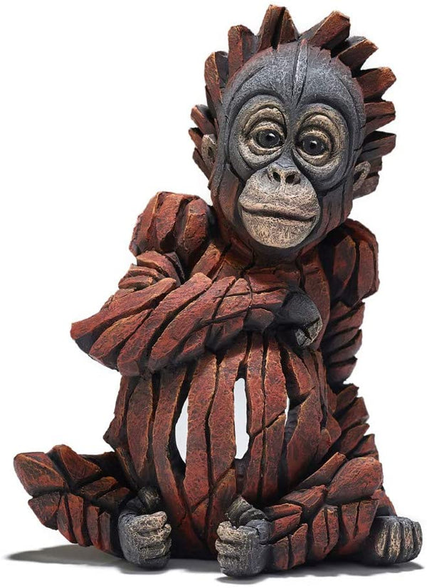 Baby Orangutan Figure Enesco Edge by Matt Buckley 8"