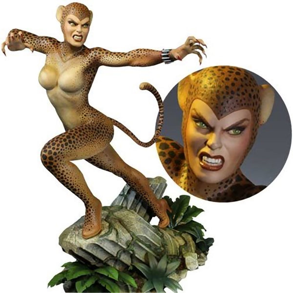 Cheetah Maquette Statue Tweeterhead DC Super Powers Limited Edition