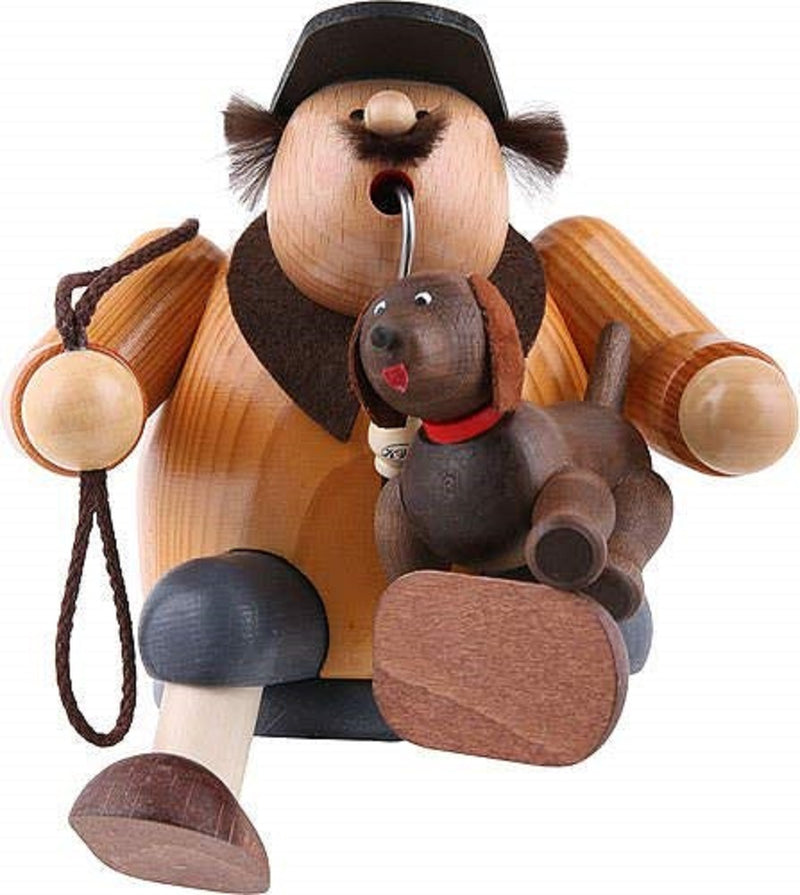German Incense Smoker KWO Dog Lover Handmade Wood