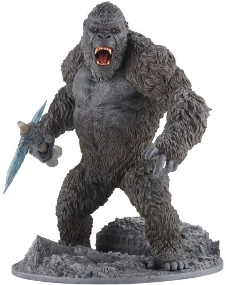 Godzilla vs. Kong Battle Axe Kong Hyper Solid Statue – CL Gifts and ...