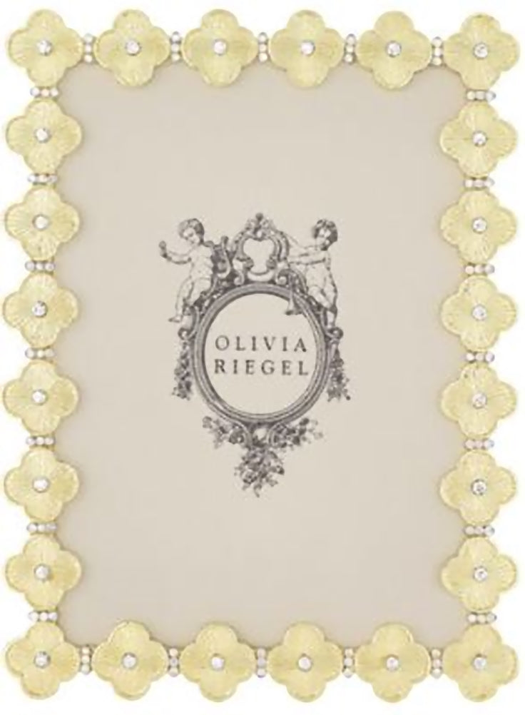 Olivia Riegel Gold Clover Frame 4 x 6 inches