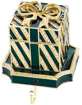 Olivia Riegel Stocking Holder Gift Box~ Red, Green or White Choose Colors!!