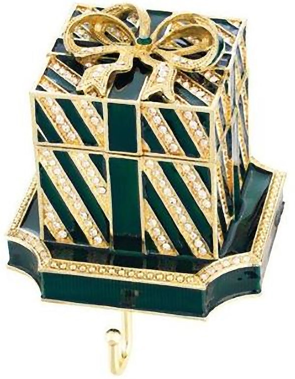 Olivia Riegel Stocking Holder Gift Box~ Red, Green or White Choose Colors!!