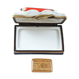 Rochard Limoges CPA Book Trinket Box