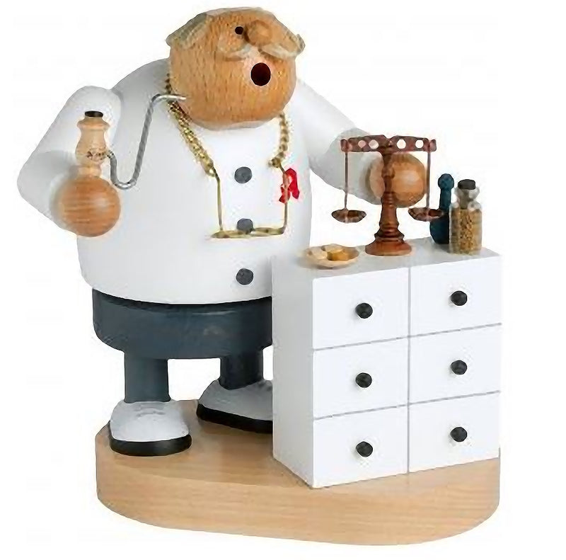 German Incense Smoker KWO Pharmacist Handmade Wood