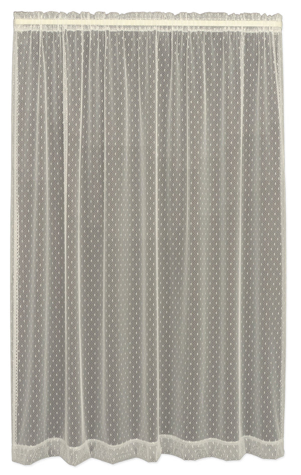 Heritage Lace Panel Point d'Esprit Ecru 60x63