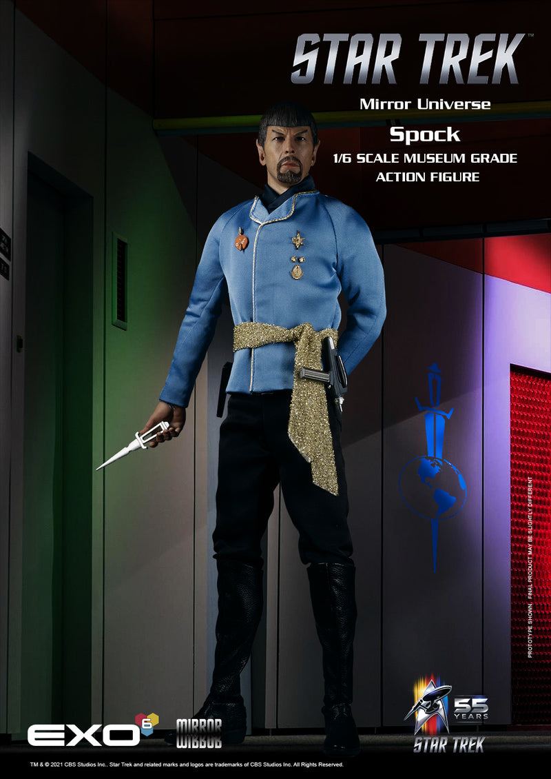 Star Trek Original Series Mirror Spock 1:6 Action Figure