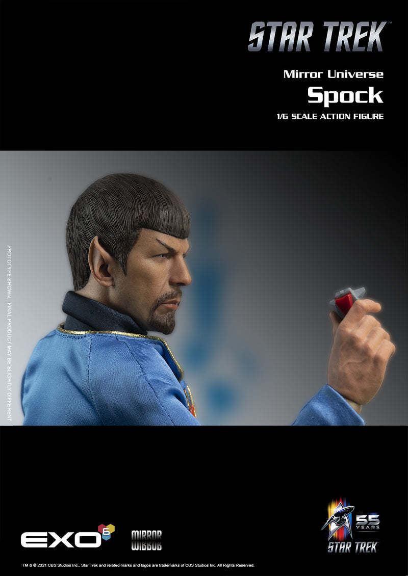 Star Trek Original Series Mirror Spock 1:6 Action Figure