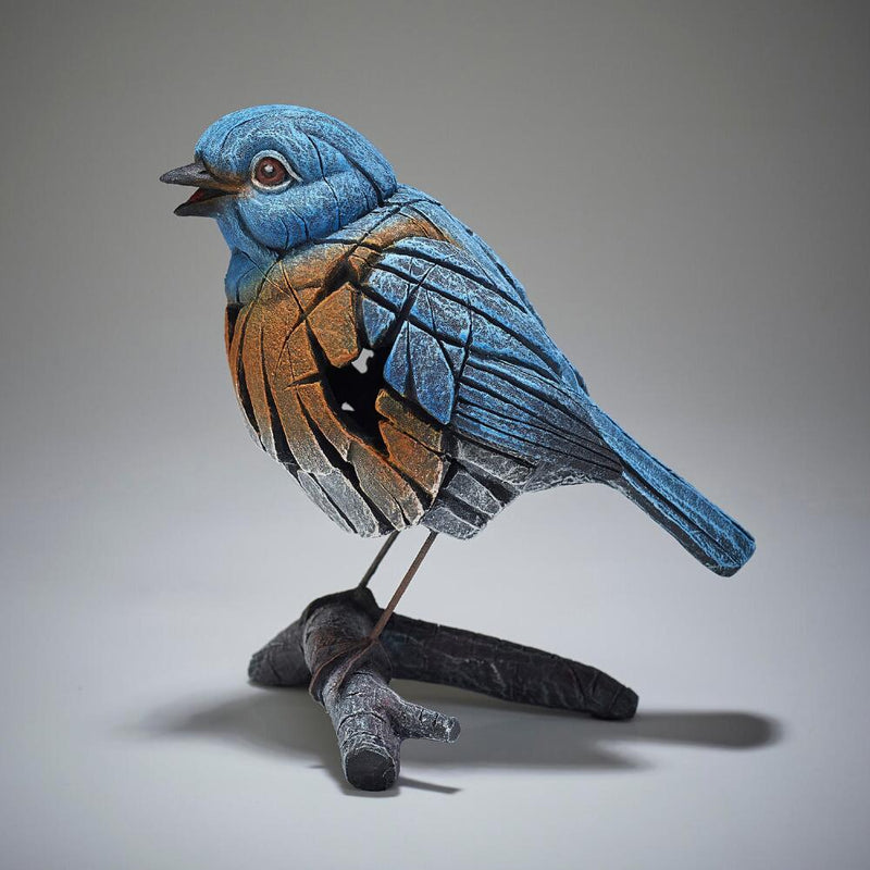Western Bluebird Figure Enesco Edge by Matt Buckley 8"